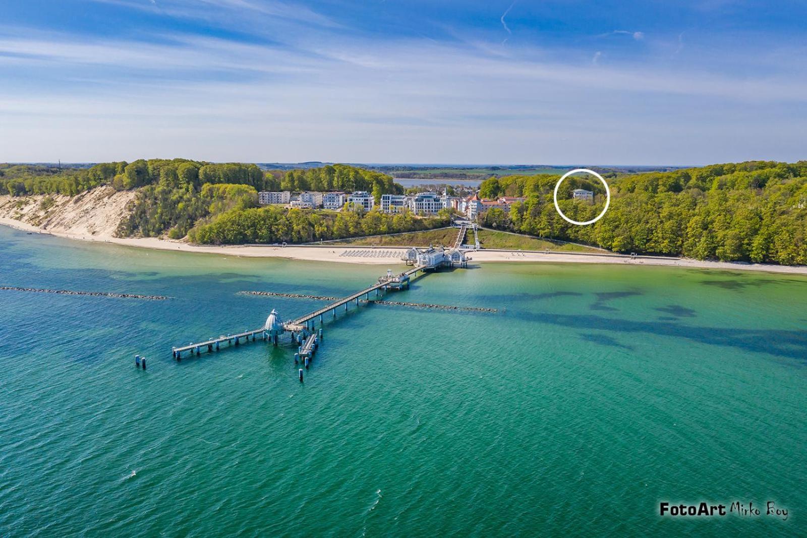 Sellin  Residenz Seeblick Fewo 18 Mit Balkon Und Ostseeblick מראה חיצוני תמונה